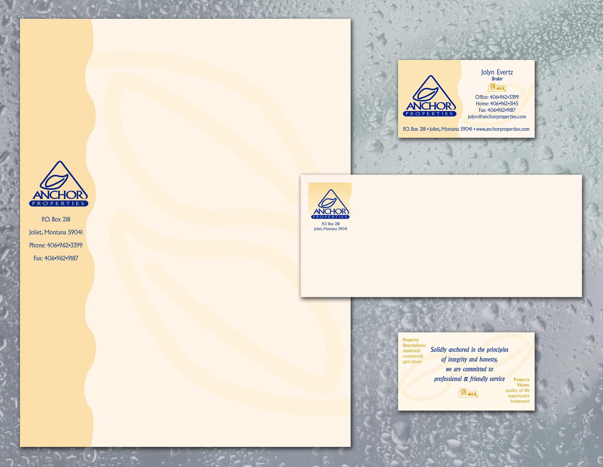 Anchor Properties | Stationery