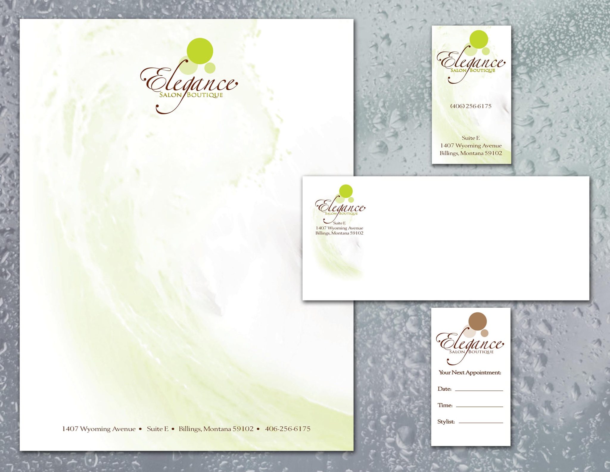 Elegance Salon | Stationery