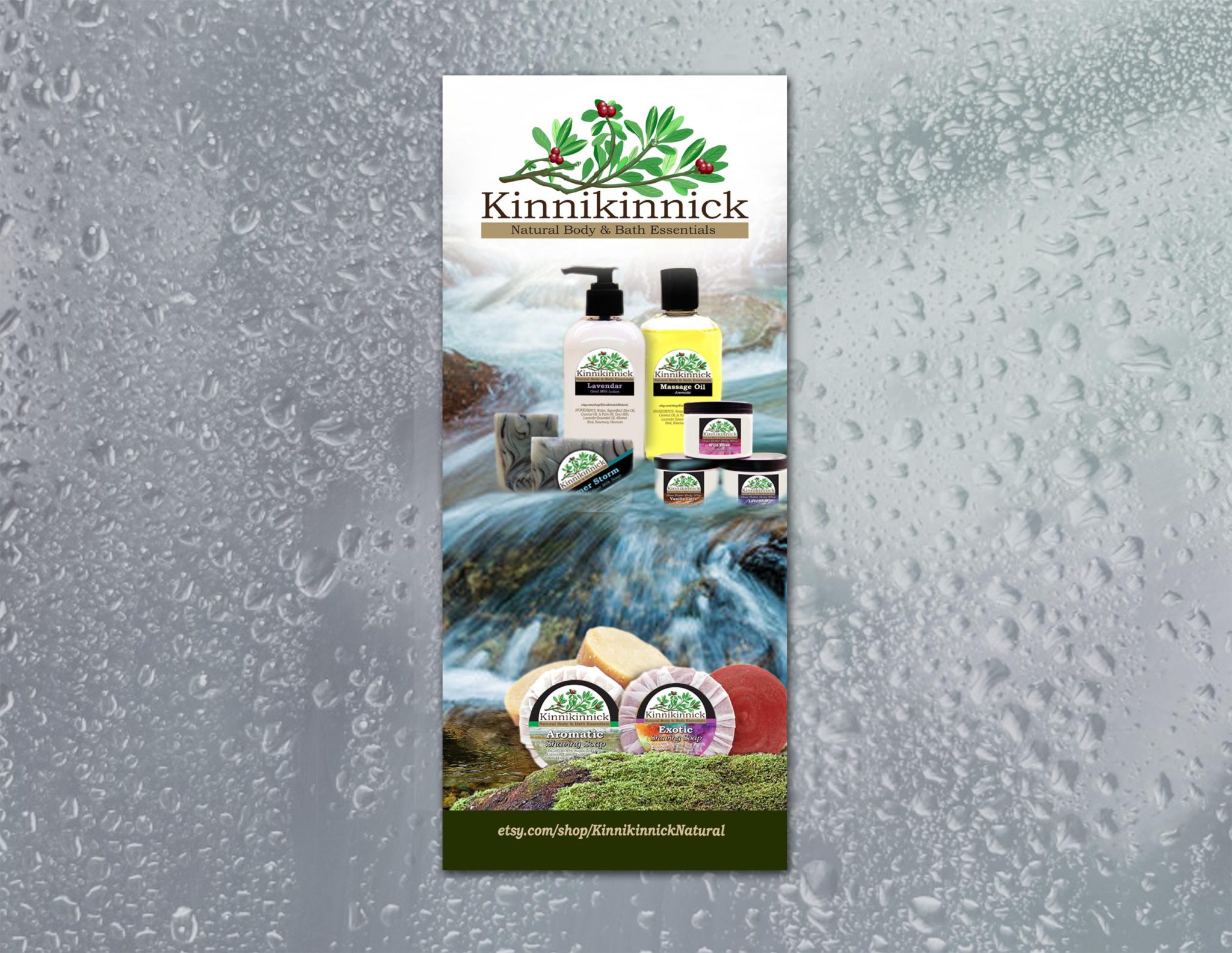 Kinnikinnick Natural Body & Bath Essentials | Mailer