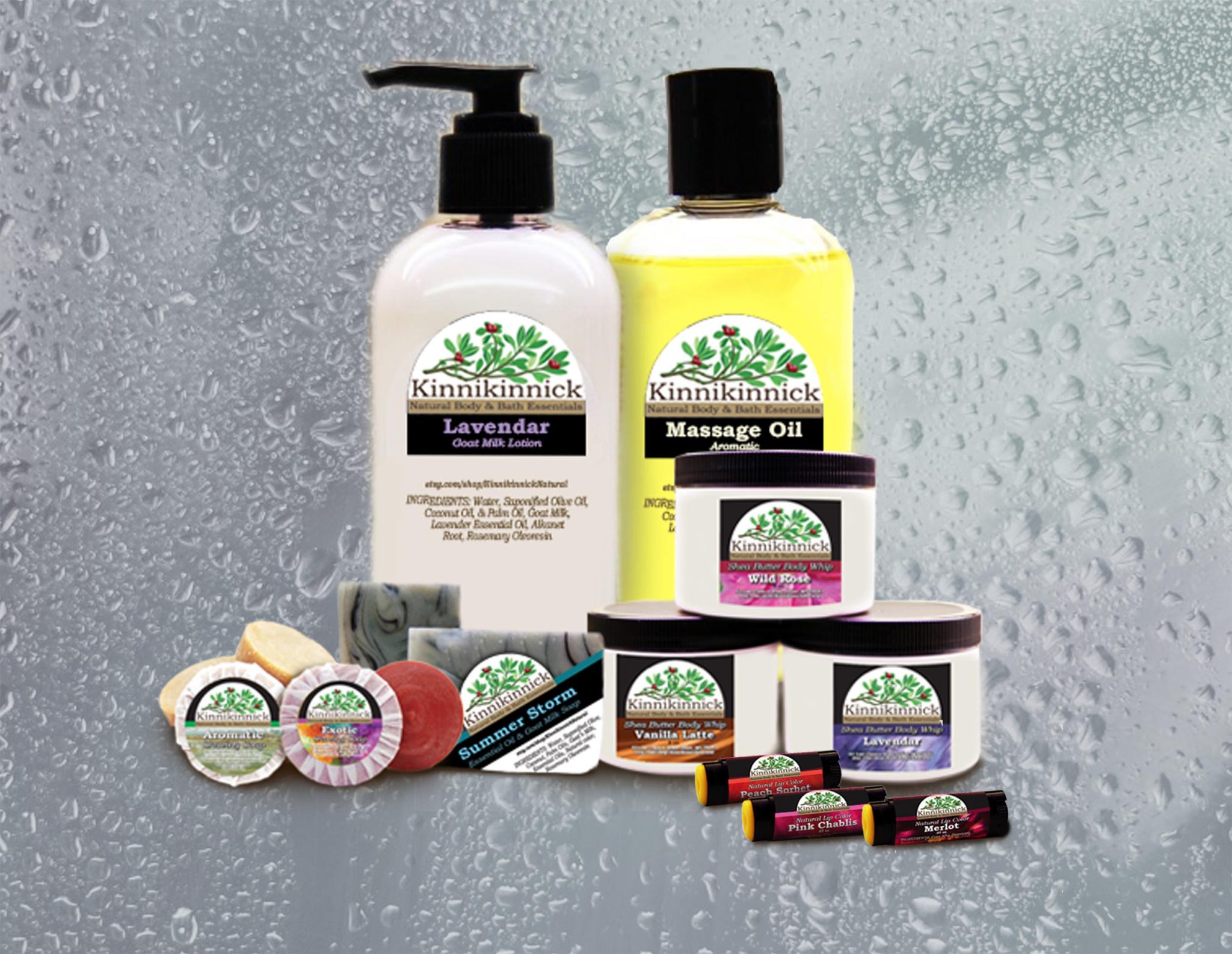 Kinnikinnick Natural Body & Bath Essentials | Packaging