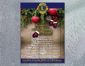 Carbon County Kids At Christmas | Poster