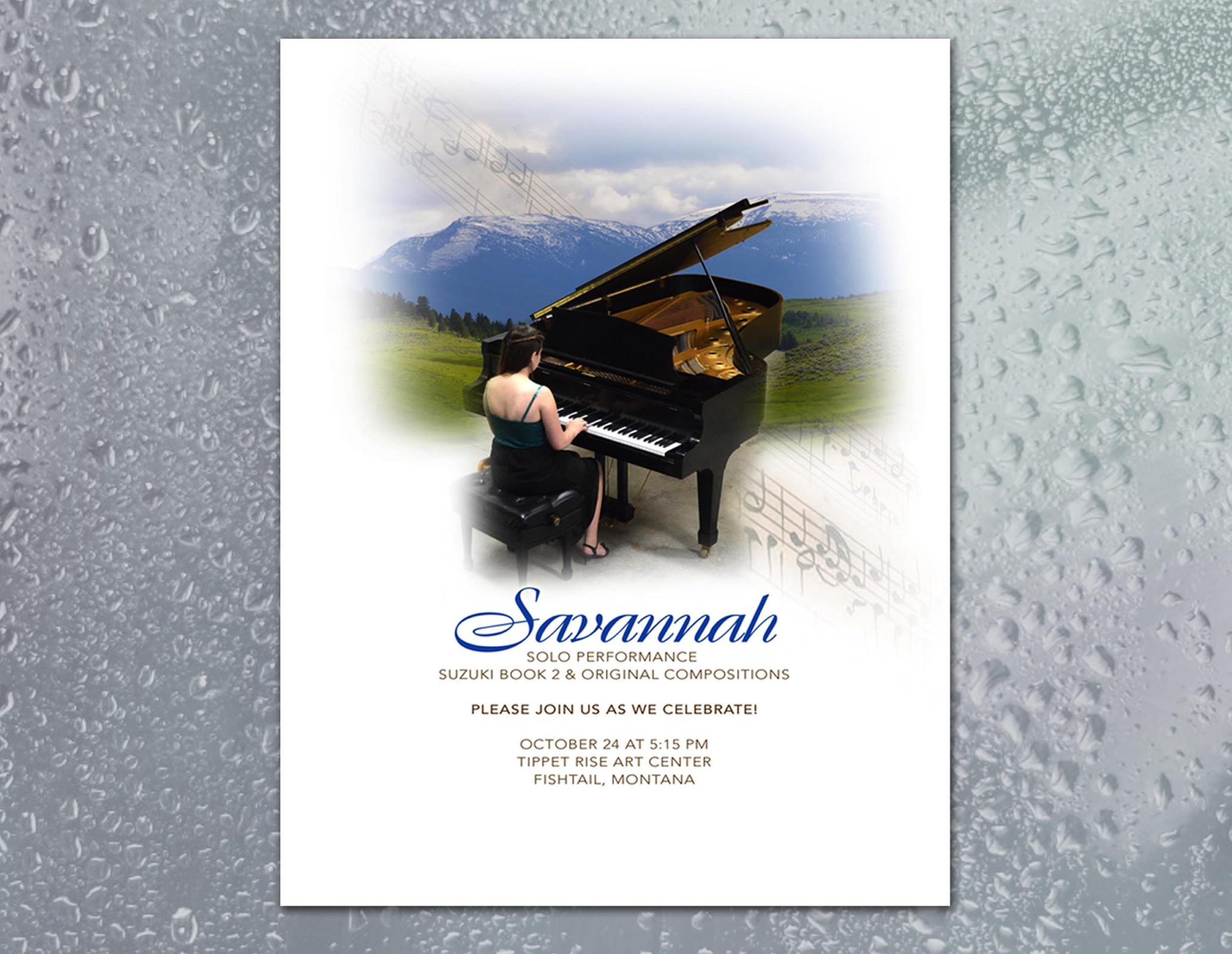 Poster | Piano Recital